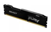 KINGSTON Pamięć DDR3 Fury Beast 16GB (2*8GB)/1866 CL10 czarna - KF318C10BBK2/16 - Zdjęcie 2
