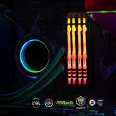 KINGSTON Pamięć DDR4 FURY Beast RGB 32GB(1*32GB)/3000 CL16 - KF430C16BBA/32 - Zdjęcie 9
