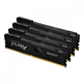 KINGSTON Pamięć DDR4 Fury Beast 64GB(4*16GB)/3200 CL16  - KF432C16BB1K4/64 - Zdjęcie 1