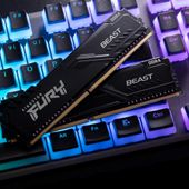 KINGSTON Pamięć DDR4 FURY Beast 16GB(2*8GB)/3200 CL16 - KF432C16BBK2/16 - Zdjęcie 12