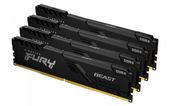 KINGSTON Pamięć DDR4 FURY Beast 128GB(4*32GB)/3200 CL16 - KF432C16BBK4/128 - Zdjęcie 1