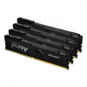 KINGSTON Pamięć DDR4 Fury Beast 16GB(4*4GB)/3200  CL16 - KF432C16BBK4/16 - Zdjęcie 1
