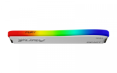 KINGSTON Pamięć DDR4 Fury Beast RGB 8GB(1* 8GB)/3200 CL16 biała - KF432C16BWA/8 - Zdjęcie 4