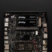 KINGSTON Pamięć DDR4 FURY Impact SODIMM 32GB(2*16GB)/3200 CL20 1Gx8 - KF432S20IB1K2/32 - Zdjęcie 5