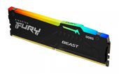 KINGSTON Pamięć DDR5 Fury Beast RGB 16GB(2*8GB)/4800 CL38 - KF548C38BBAK2-16 - Zdjęcie 2