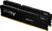 KINGSTON Pamięć DDR5 Fury Beast Black  16GB(2* 8GB)/5200  CL40  - KF552C40BBK2-16 - Zdjęcie 1