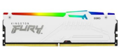 KINGSTON Pamięć DDR5 Fury Beast RGB 64GB(4*16GB)/5200 CL40 biała - KF552C40BWAK4-64 - Zdjęcie 1