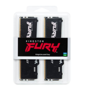 KINGSTON Pamięć DDR5 Fury Beast RGB 32GB(2*16GB)/6000 CL30 czarna - KF560C30BBAK2-32 - Zdjęcie 2