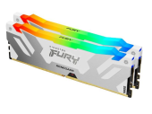 KINGSTON Pamięć DDR5 Fury Renegade RGB White 32GB(2*16GB)/6000Mhz  CL32  - KF560C32RWAK2-32 - Zdjęcie 2