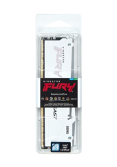 KINGSTON Pamięć DDR5 Fury Beast RGB 16GB(1*16GB)/6400 CL32 XMP biała - KF564C32BWA-16 - Zdjęcie 2