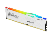 KINGSTON Pamięć DDR5 Fury Beast RGB 16GB(1*16GB)/6400 CL32 XMP biała - KF564C32BWA-16 - Zdjęcie 3