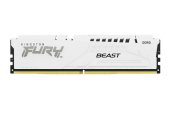 KINGSTON Pamięć DDR5 Fury Beast 16GB(1*16GB)/6400 CL32 EXPO biała - KF564C32BWE-16 - Zdjęcie 1