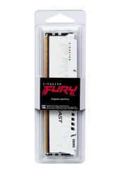 KINGSTON Pamięć DDR5 Fury Beast 16GB(1*16GB)/6400 CL32 EXPO biała - KF564C32BWE-16 - Zdjęcie 2