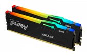 KINGSTON Pamięć DDR5 Fury Renegade RGB  32GB(2*16GB)/6400  CL32  - KF564C32RSAK2-32 - Zdjęcie 1