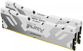KINGSTON Pamięć DDR5 Fury Renegade White 32GB(2*16GB)/6400 CL32  - KF564C32RWK2-32 - Zdjęcie 1