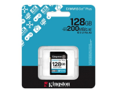 KINGSTON Karta pamięci SD 128GB Canvas Go Plus 200/MB/s C10 U3 V30 - SDG4/128GB - Zdjęcie 3
