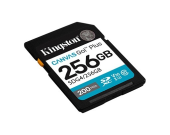 KINGSTON Karta pamięci SD 256GB Canvas Go Plus 200/160 MB/s C10 U3 V30 - SDG4/256GB - Zdjęcie 2