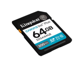 KINGSTON Karta SD 64GB Canvas Go Plus 200/100 MB/s C10 U3 V30 - SDG4/64GB - Zdjęcie 2