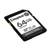 KINGSTON Karta pamięci SD 64GB Industrial C10 UHS-I U3 V30 A1 pSLC  - SDIT/64GB - Zdjęcie 2