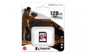 KINGSTON Karta pamięci SD 128GB Canvas React Plus 300/260 UHS-II U3 - SDR2/128GB - Zdjęcie 3