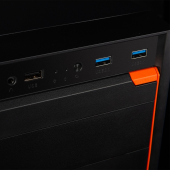 LOGIC CONCEPT Obudowa komputerowa J23 midi tower ATX USB 3.0 x 2 Czarna  - AT-J023-10-0000000-0002 - Zdjęcie 5