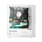 LOGIC CONCEPT Obudowa Komputerowa Logic Portos ARGB Midi USB 3.0 Biała  - AT-PORTOS-20-0000000-0002 - Zdjęcie 7