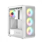 LOGIC CONCEPT Obudowa Komputerowa Logic Portos ARGB Midi USB 3.0 Biała  - AT-PORTOS-20-0000000-0002 - Zdjęcie 8