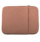 LOGIC CONCEPT PLUSH 14 BRĄZOWY FUTERAŁ NA LAPTOP (12-14") - FUT-LC-PLUSH-14-BROWN - Zdjęcie 1