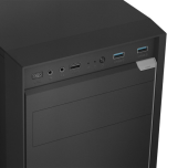LOGIC CONCEPT Obudowa komputerowa J23 PRO czarna  - LC-A-J23PR-1F-B - Zdjęcie 6