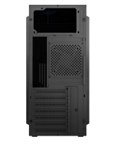 LOGIC CONCEPT Obudowa komputerowa J23 PRO czarna  - LC-A-J23PR-1F-B - Zdjęcie 9