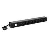 LEGRAND Blok zasilający 19 8x2P+Z z wyłącznikiem  - 646822 - Zdjęcie 1