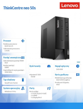 LENOVO Komputer ThinkCentre Neo 50s SFF 11T0003CPB W11Pro i5-12400/8GB/512GB/INT/DVD/3YRS OS  - 11T0003CPB - Zdjęcie 7