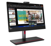 LENOVO Komputer All-in-One ThinkCentre M90a G5 12SL000HPB W11Pro i5-14500/16GB/512GB/INT/23.8 FHD/vPro/DVD/3YR OS + 1YR Premier - 12SL000HPB - Zdjęcie 2