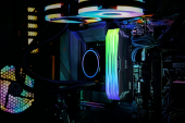 LEXAR Pamięć DDR5 ARES RGB Gaming  32GB(2*16GB)/7200 Czarna - D5U16G72C34LA-RGD - Zdjęcie 2