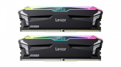 LEXAR Pamięć DDR5 ARES RGB Gaming  32GB(2*16GB)/7200 Czarna - D5U16G72C34LA-RGD - Zdjęcie 1