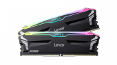 LEXAR Pamięć DDR5 ARES RGB Gaming  32GB(2*16GB)/7200 Czarna - D5U16G72C34LA-RGD - Zdjęcie 8