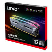 LEXAR Pamięć DDR5 ARES RGB Gaming 32GB(2*16GB)/6000 - LD5FU016G-R6000GDGA - Zdjęcie 1