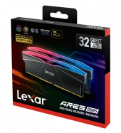 LEXAR Pamięć DDR5 ARES RGB 32GB(2*16GB)/6000 CL26 czarna - LD5U16G60C26BR-RGD - Zdjęcie 2