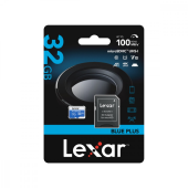 LEXAR Karta pamięci microSDHC 32GB C10 A1 U3 V10 100MB/s Blue Plus - LMSBLPL032G-BNANG - Zdjęcie 6