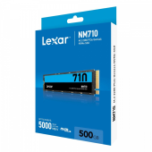 LEXAR Dysk SSD NM710 500GB NVMe M.2 2280 5000/2600MB/s - LNM710X500G-RNNNG - Zdjęcie 2