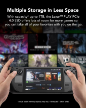 LEXAR Dysk SSD PLAY 2TB PCIe4.0 2230 5200/4700MB/s - LNMPLAY002T-RNNNG - Zdjęcie 5