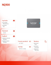 LEXAR Dysk SSD NQ100 1920GB SATA3 2.5 560/500MB/s - LNQ100X1920-RNNNG - Zdjęcie 8