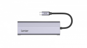 LEXAR Hub 7-in-1 USB-C USB3.2 Gen1. Type-C, 3xUSB-A HDMI, SD, microSD slot. PD 100W  - LPAH31N-RNHNG - Zdjęcie 6