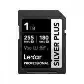 LEXAR Karta pamięci PROFESSIONAL SILVER PLUS 1TB SDXC UHS-I 205MB/s - LSDSIPL001T-BNNNG - Zdjęcie 1