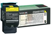 LEXMARK Toner Optra C54x/X54x Yellow 4k C544X1YG - C544X1YG - Zdjęcie 2