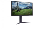 LG Monitor 27 cali 27GS85Q-B QHD UltraGear 100Hz, 1ms, 400cd, HDMI, DP, USB, Pivot, HAS - 27GS85Q-B - Zdjęcie 5