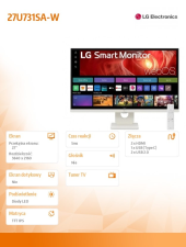 LG Monitor 27U731SA-W  - 27U731SA-W - Zdjęcie 7