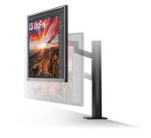 LG Monitor 27UN880P-B 27 cali IPS UHD 4K Ergo USB-C  - 27UN880P-B - Zdjęcie 5