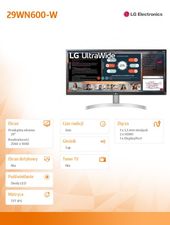 LG Monitor 29WN600-W 29 cali IPS 21:9 HDR10 FreeSync  - 29WN600-W - Zdjęcie 6