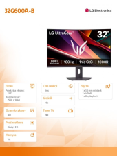 LG Monitor zakrzywiony 32 cale 32G600A-B  - 32G600A-B - Zdjęcie 8